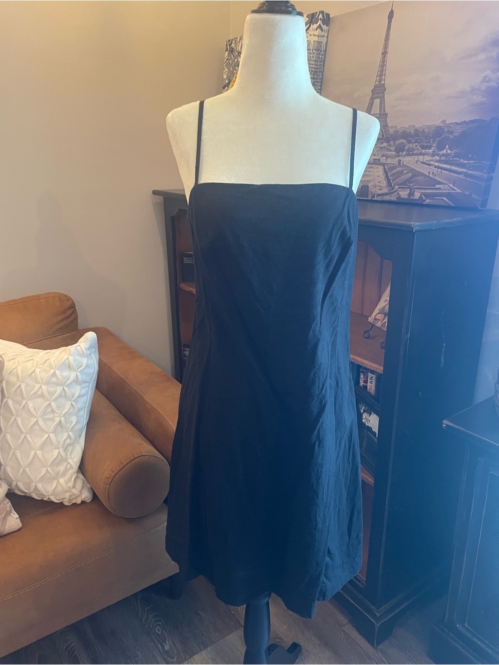 GAP Linen Black Dress
